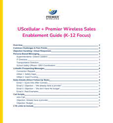 UScellular playbook