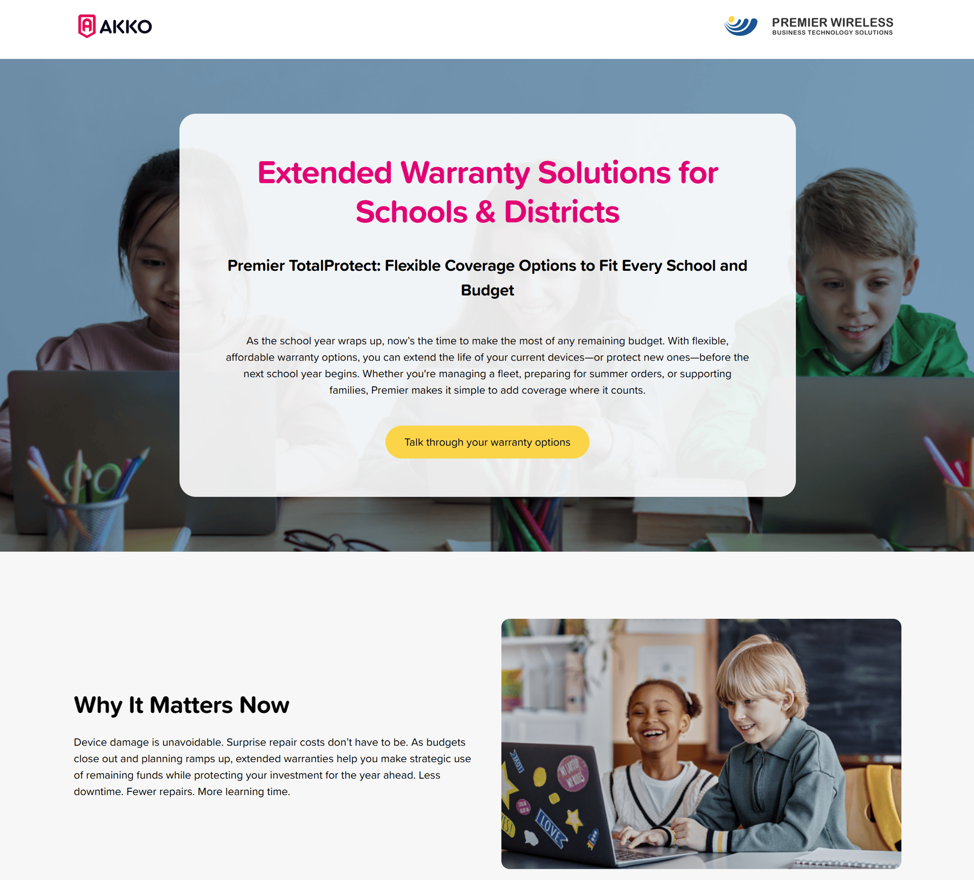 Warrantee Landing Page-1