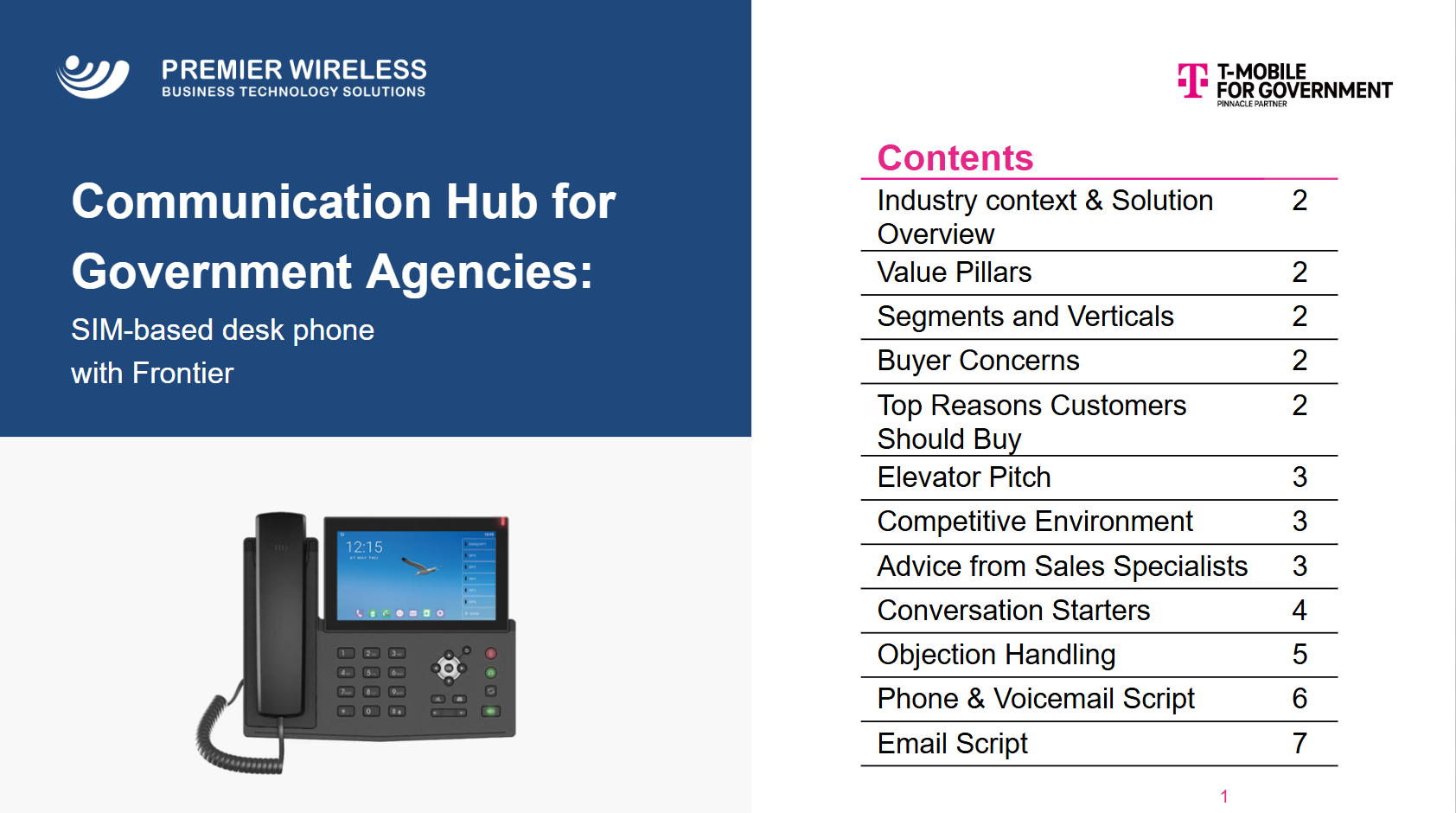 Communication Hub - Government Agencies